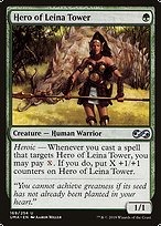 Magic the Gathering Card - Hero of Leina Tower - MTG Circle