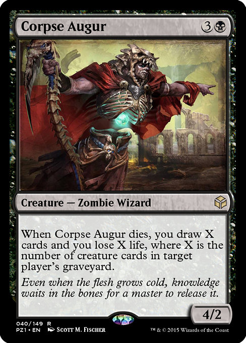 Magic the Gathering Card - Corpse Augur - MTG Circle