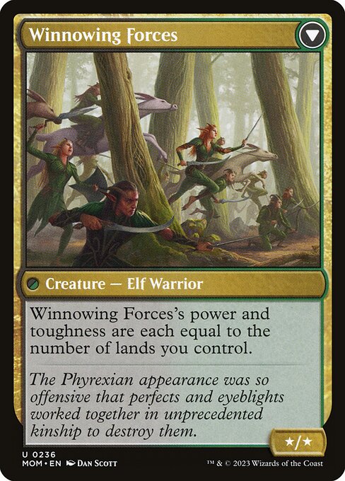 Magic the Gathering Card - Winnowing Forces - MTG Circle