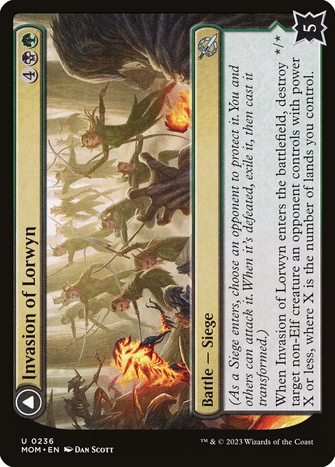 Magic the Gathering Card - Invasion of Lorwyn - MTG Circle