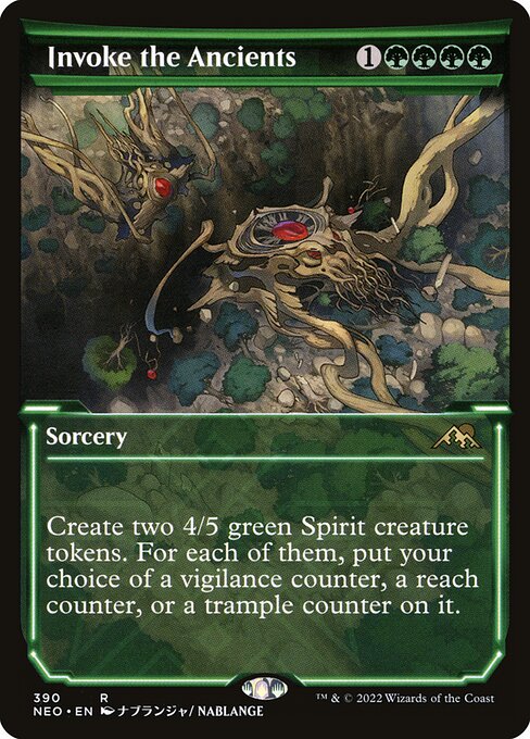 Magic the Gathering Card - Invoke the Ancients - MTG Circle