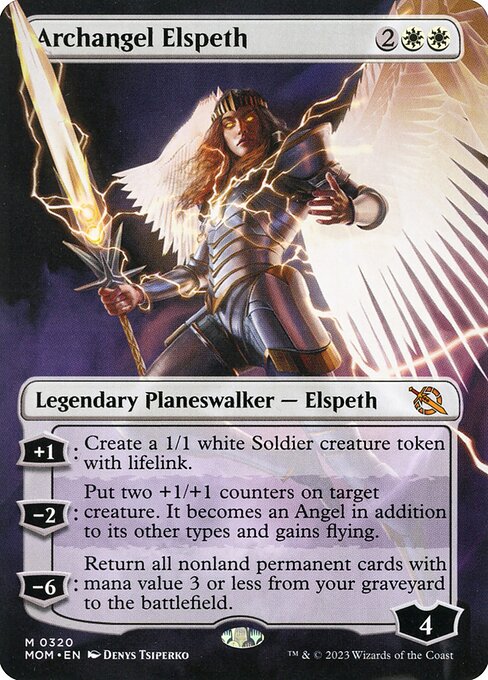 Magic the Gathering Card - Archangel Elspeth - MTG Circle