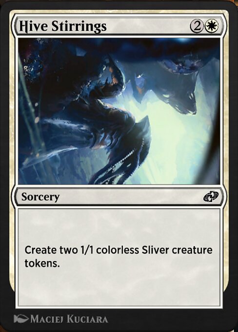 Magic the Gathering Card - Hive Stirrings - MTG Circle
