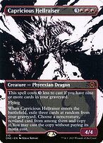 Magic the Gathering Card - Capricious Hellraiser - MTG Circle