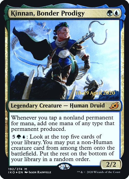 Magic the Gathering Card - Kinnan, Bonder Prodigy - MTG Circle
