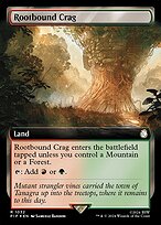 Magic the Gathering Card - Rootbound Crag - MTG Circle