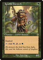Magic the Gathering Card - Ignoble Hierarch - MTG Circle