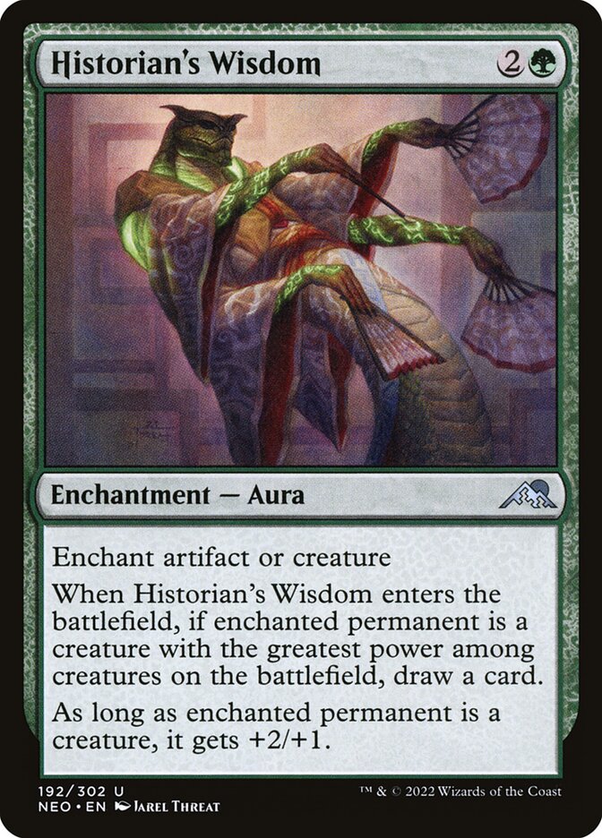 Magic the Gathering Card - Historian's Wisdom - MTG Circle