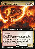 Magic the Gathering Card - Wildfire Awakener - MTG Circle