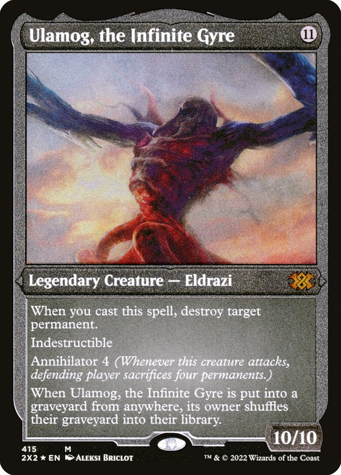 Magic the Gathering Card - Ulamog, the Infinite Gyre - MTG Circle