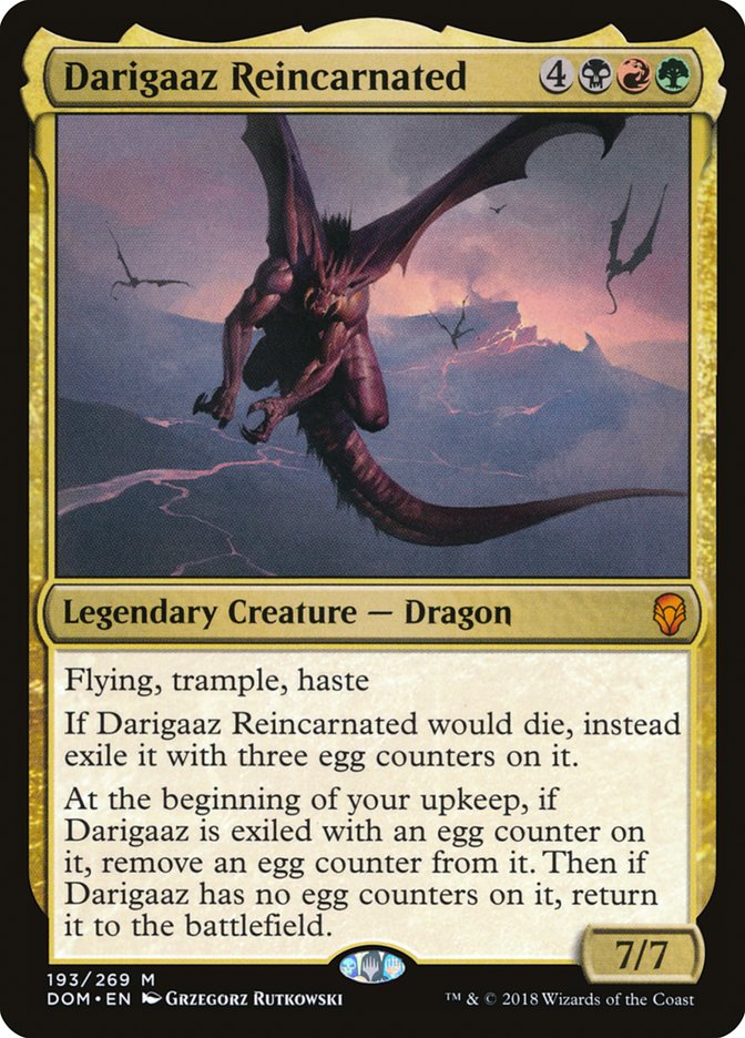 Magic the Gathering Card - Darigaaz Reincarnated - MTG Circle