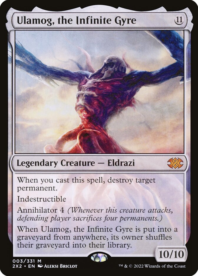 Magic the Gathering Card - Ulamog, the Infinite Gyre - MTG Circle