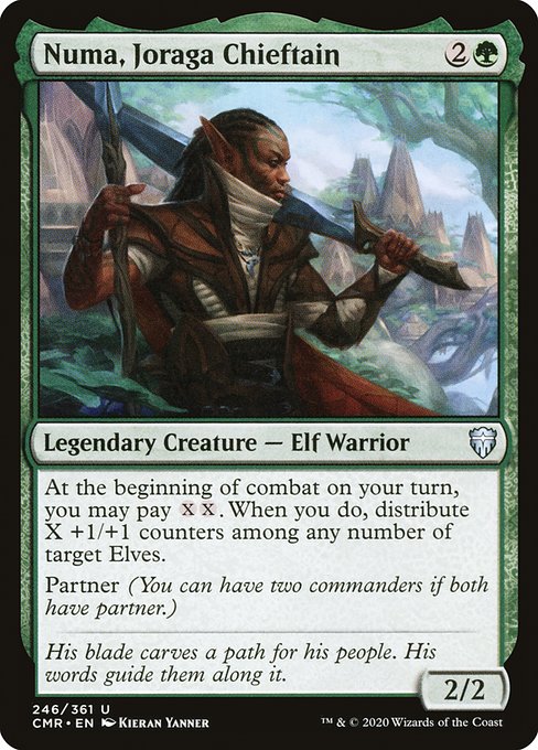 Magic the Gathering Card - Numa, Joraga Chieftain - MTG Circle