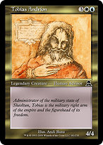 Magic the Gathering Card - Tobias Andrion - MTG Circle