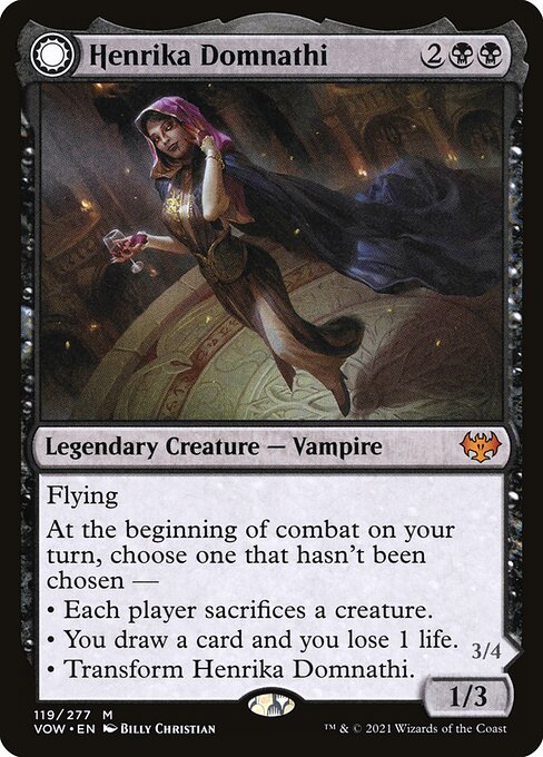 Magic the Gathering Card - Henrika Domnathi - MTG Circle