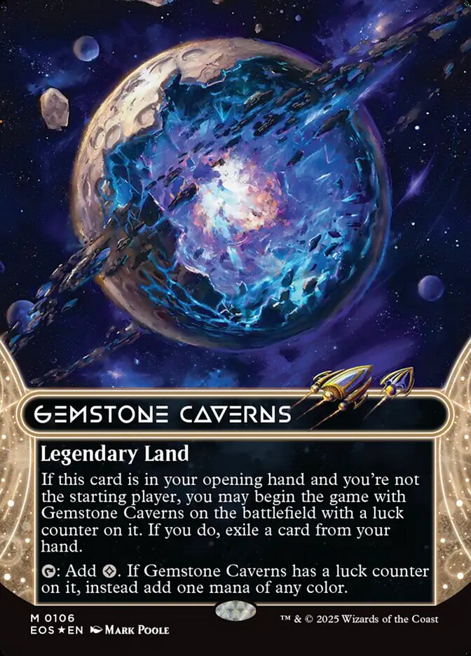 Magic the Gathering Card - Gemstone Caverns - MTG Circle
