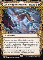Magic the Gathering Card - Call the Spirit Dragons - MTG Circle