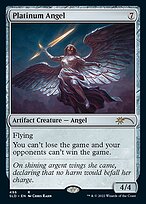 Magic the Gathering Card - Platinum Angel - MTG Circle