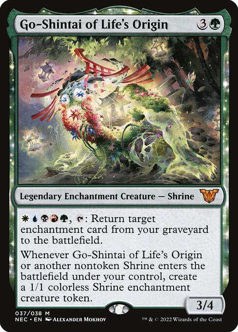 Magic the Gathering Card - Go-Shintai of Life's Origin - MTG Circle