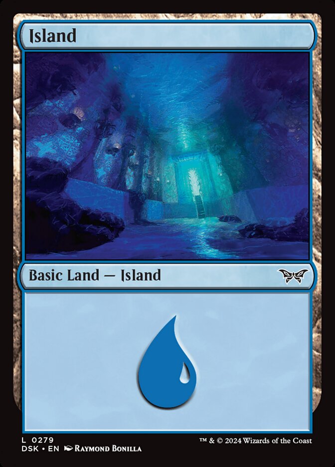Magic the Gathering Card - Island - MTG Circle
