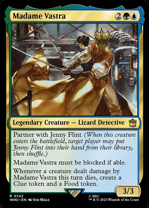 Magic the Gathering Card - Madame Vastra - MTG Circle
