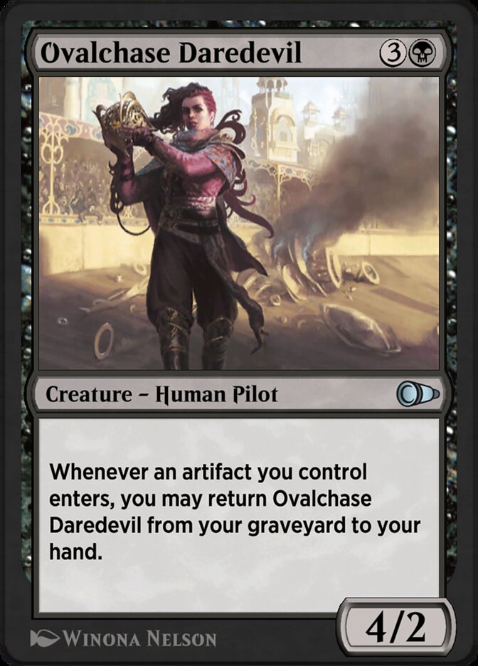 Magic the Gathering Card - Ovalchase Daredevil - MTG Circle