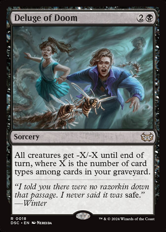 Magic the Gathering Card - Deluge of Doom - MTG Circle