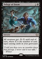 Magic the Gathering Card - Deluge of Doom - MTG Circle