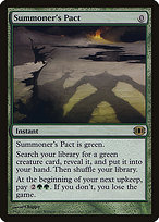 Magic the Gathering Card - Summoner's Pact - MTG Circle