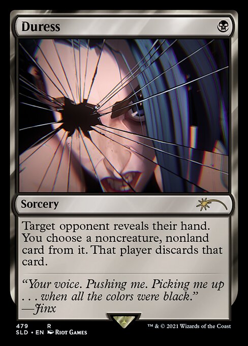 Magic the Gathering Card - Duress - MTG Circle