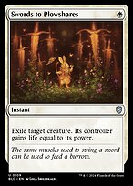 Magic the Gathering Card - Swords to Plowshares - MTG Circle