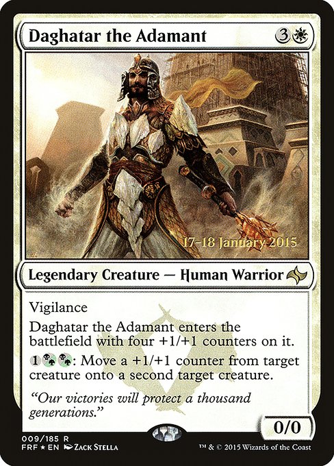 Magic the Gathering Card - Daghatar the Adamant - MTG Circle