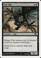 Magic the Gathering Card - Bog Imp - MTG Circle