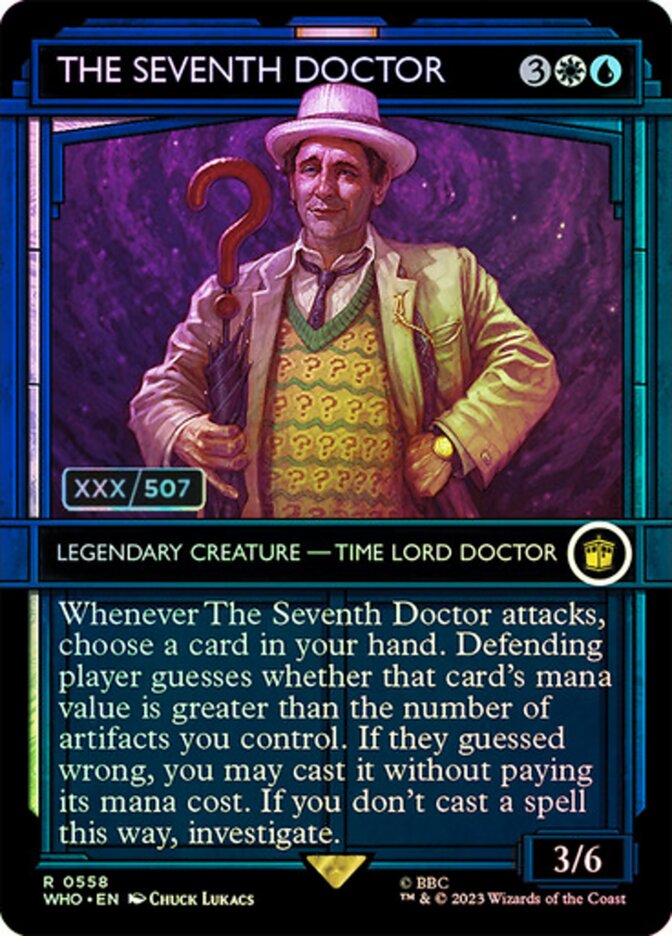 Magic the Gathering Card - The Seventh Doctor - MTG Circle