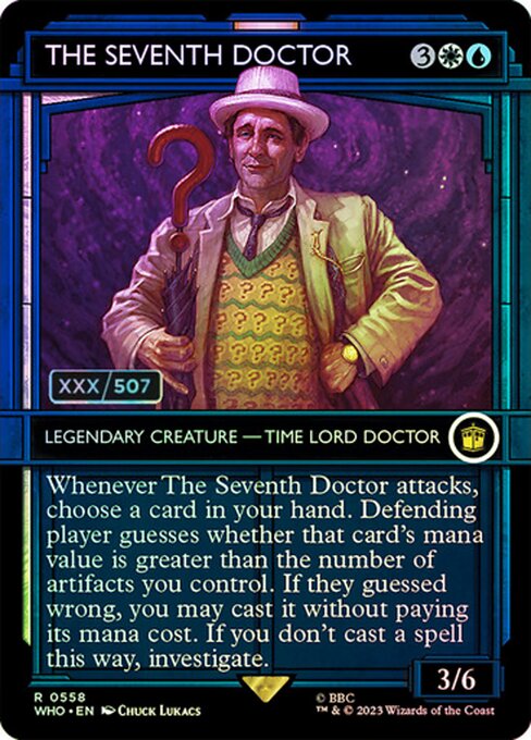 Magic the Gathering Card - The Seventh Doctor - MTG Circle
