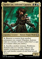 Magic the Gathering Card - Xavier Sal, Infested Captain - MTG Circle