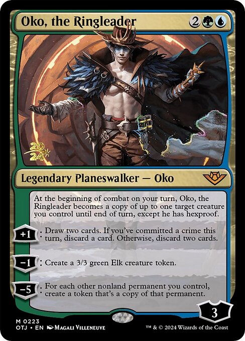 Magic the Gathering Card - Oko, the Ringleader - MTG Circle