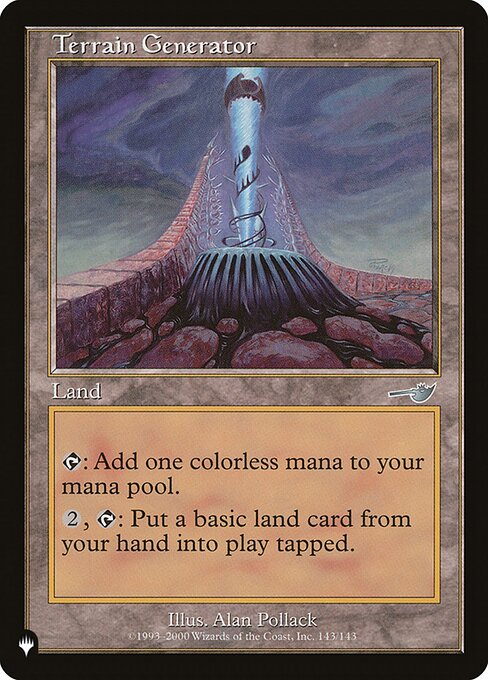 Magic the Gathering Card - Terrain Generator - MTG Circle