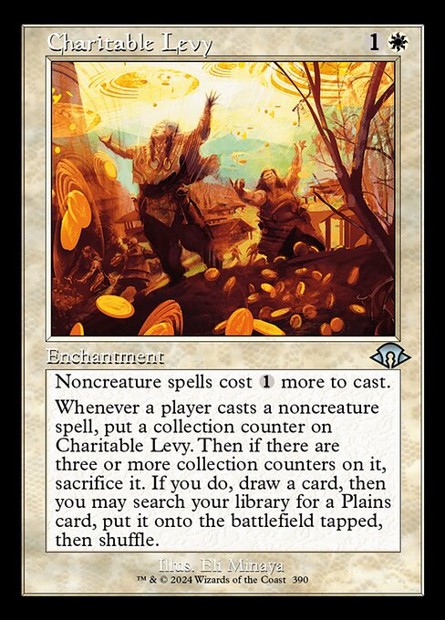 Magic the Gathering Card - Charitable Levy - MTG Circle