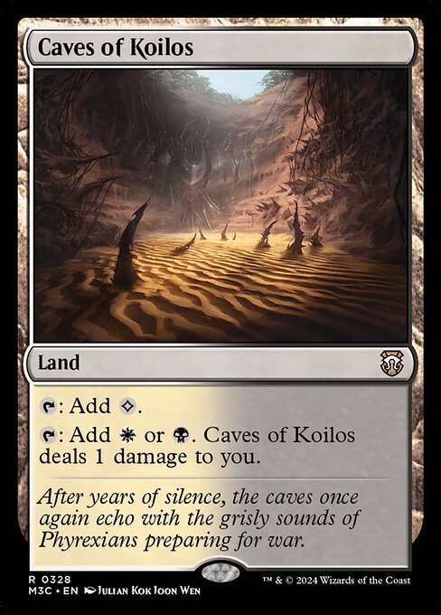 Magic the Gathering Card - Caves of Koilos - MTG Circle