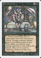 Magic the Gathering Card - Nettling Imp - MTG Circle