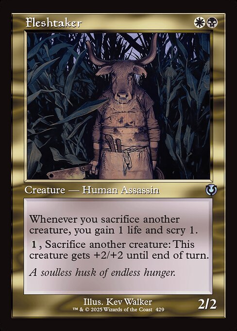 Magic the Gathering Card - Fleshtaker - MTG Circle