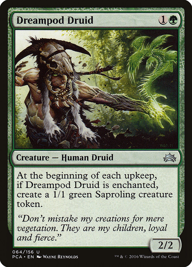Magic the Gathering Card - Dreampod Druid - MTG Circle