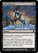 Magic the Gathering Card - Grim Harvest - MTG Circle