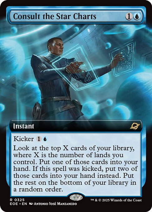 Magic the Gathering Card - Consult the Star Charts - MTG Circle