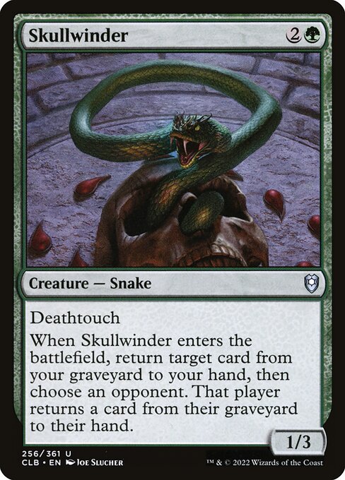 Magic the Gathering Card - Skullwinder - MTG Circle