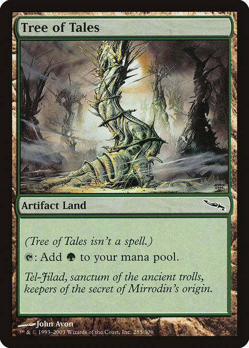 Magic the Gathering Card - Tree of Tales - MTG Circle