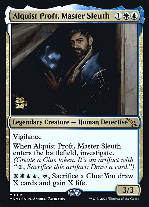 Magic the Gathering Card - Alquist Proft, Master Sleuth - MTG Circle