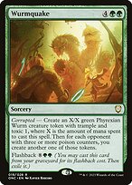 Magic the Gathering Card - Wurmquake - MTG Circle