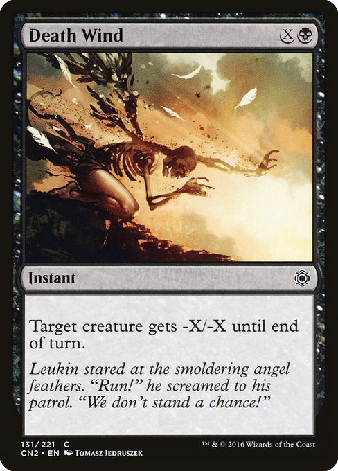 Magic the Gathering Card - Death Wind - MTG Circle